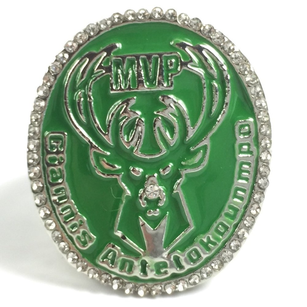 USA Milwaukee Bucks 2018 Antetokounmpo Ring